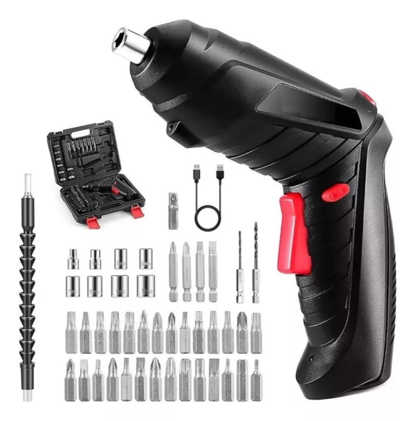 Taladro Destornillador Inalambrico Kit